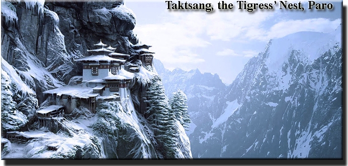 taktsang under snow