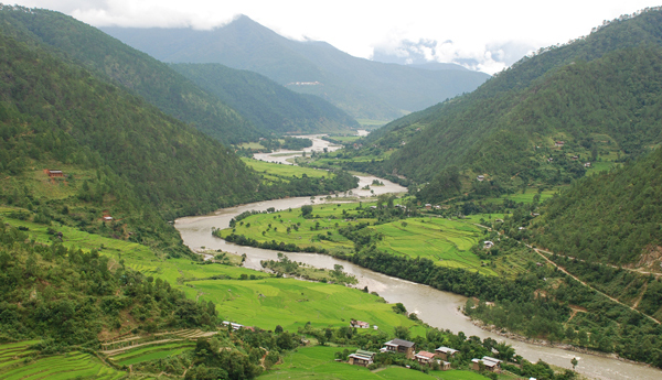 Punakha valley