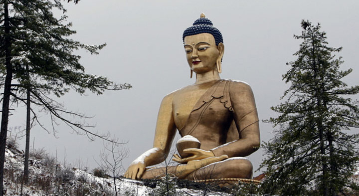 Kuenselphodrang Buddha Point in Thimphu